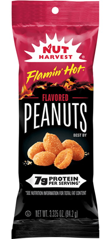 NUT HARVEST® Flamin' Hot® Flavored Peanuts