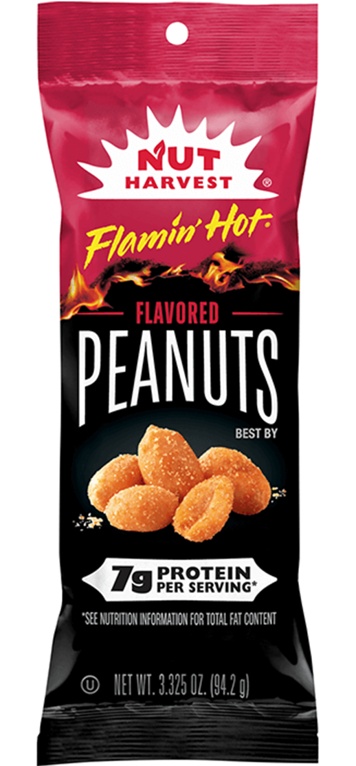 Bag of NUT HARVEST® Flavored Peanuts