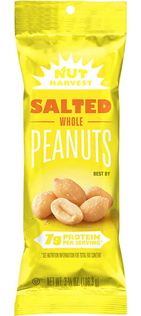 Bag of NUT HARVEST® Salted Whole Peanuts